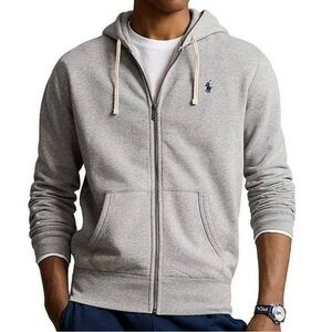 Polo by Ralph Lauren Light Gray Hoodie with Logo